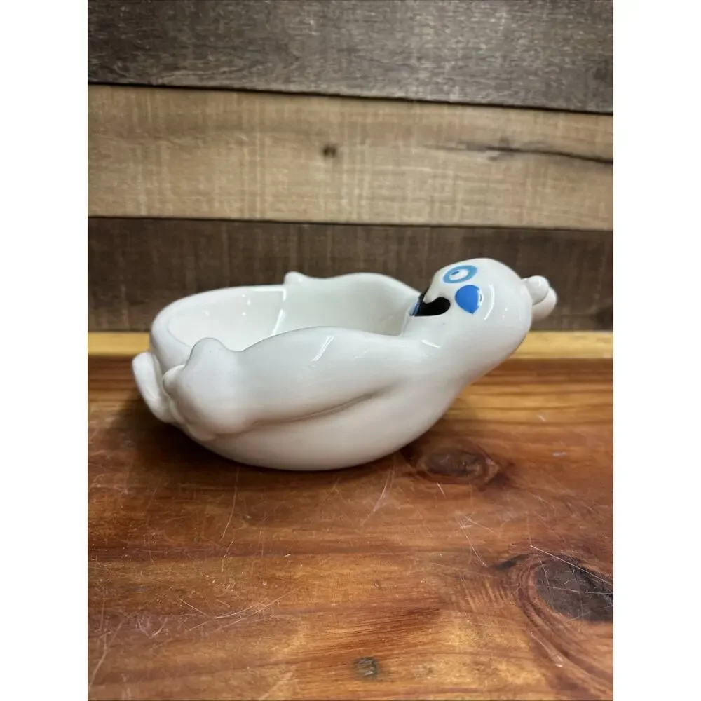 Ceramic Ghost Candy Bowl Target Monster Madness 9.5